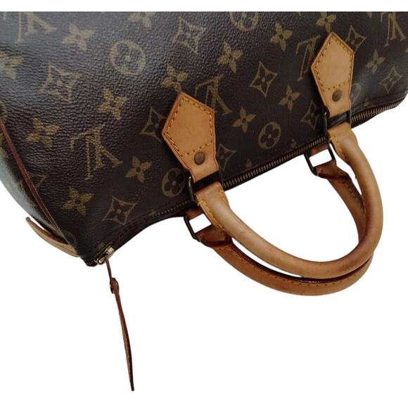 Louis Vuitton LV Hand Bag Speedy 30 Brown Monogram - Picture 4 of 8